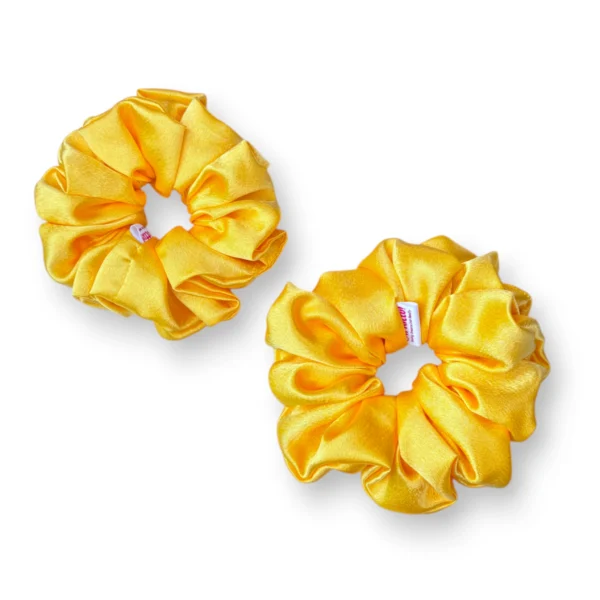sunny pop satin scrunchie