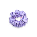 lavender glow satin scrunchie