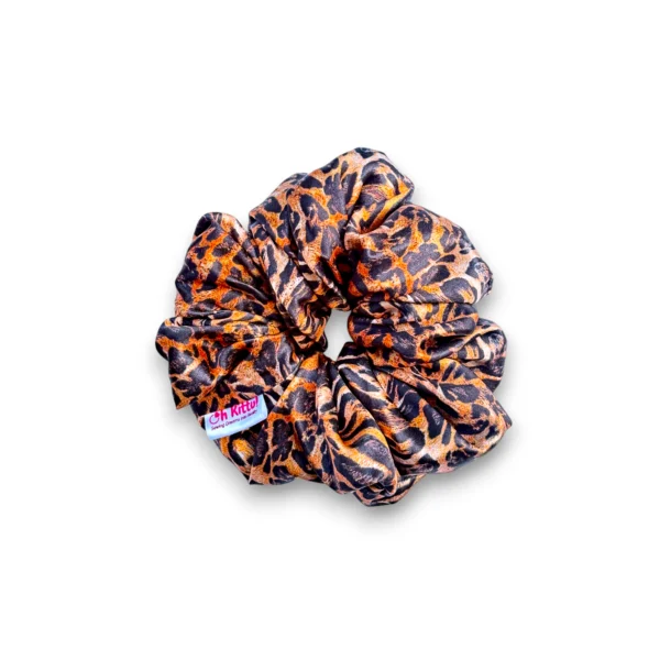 leopard print scrunchie