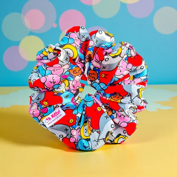 disney princess print scrunchie