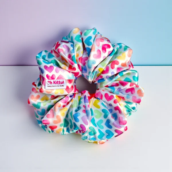 disney princess print scrunchie