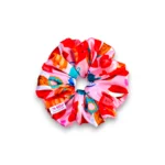 cartoon dessert print scrunchie