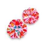cartoon dessert print scrunchie