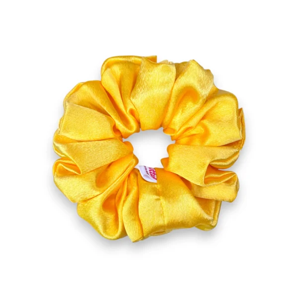 sunny pop satin scrunchie